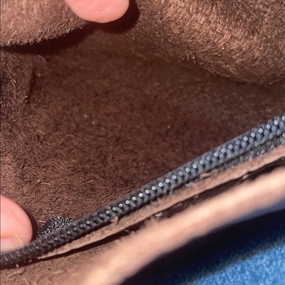 Handmade Hip Bag Company Brown Leather Western Cowgirl Crossbody Bag Purse - Picture 8 of 16